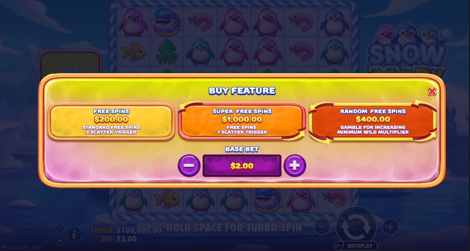 Snow Party Free Spins